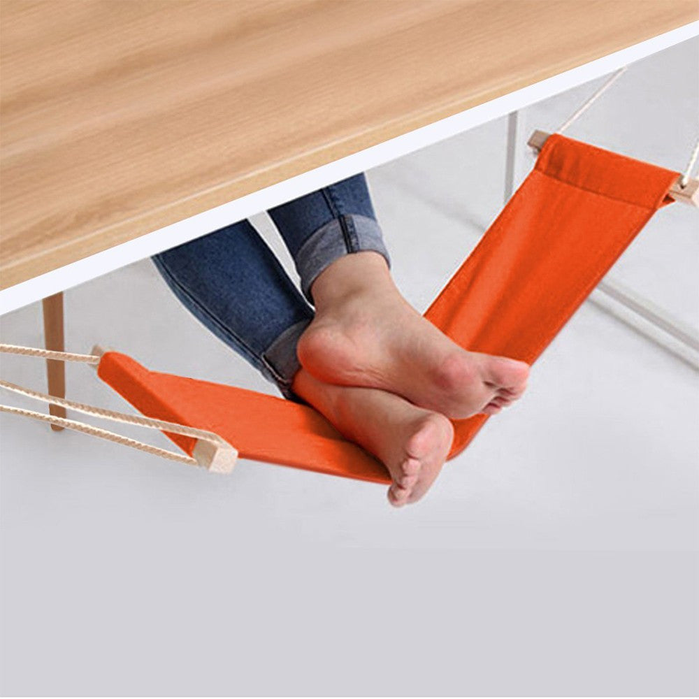 Foot Hammock Under Desk  Adjustable Desk Foot Rest Hammock Office