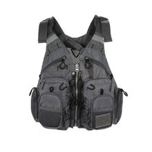 Load image into Gallery viewer, Outdoor Sport Fishing Life Vest Men Breathable Swimming Life Jacket Safety Wais